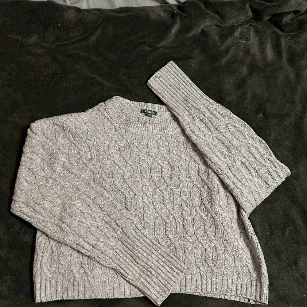 Wild Fable Heather Gray Knit Sweater